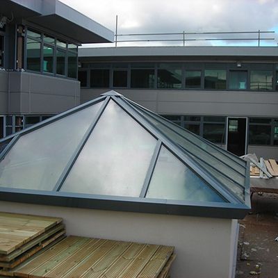 Монтаж зенитных фонарей Монтаж зенитных фонарей