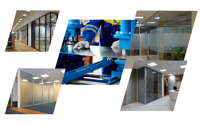Производство офисных перегородок Производство офисных перегородок