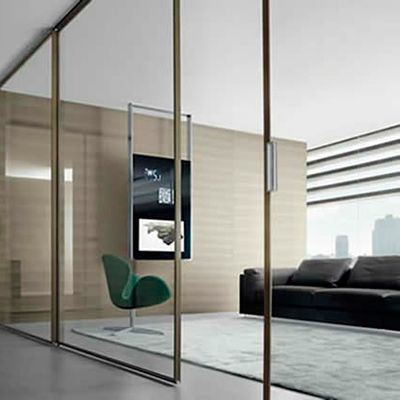 Раздвижные офисные перегородки